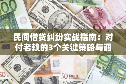 济南民间借贷纠纷实战指南：对付老赖的3个关键策略与调解盲区解析