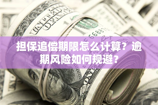 济南担保追偿期限怎么计算？逾期风险如何规避？