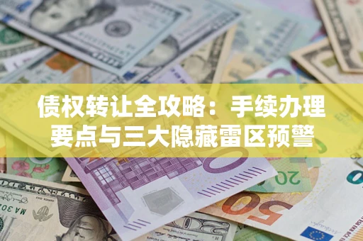 济南债权转让全攻略：手续办理要点与三大隐藏雷区预警