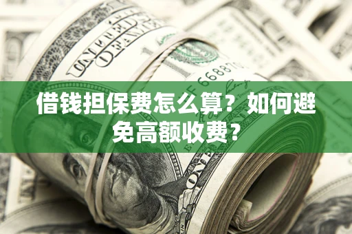济南借钱担保费怎么算？如何避免高额收费？